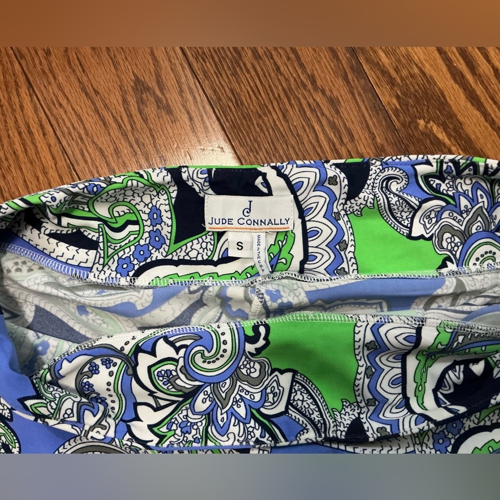 Jude Connally Blue and Green Paisley Morgan Skort - Picture 5 of 5